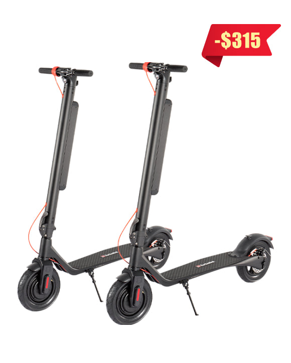 X7 Max Folding Electric Scooter Bundle
