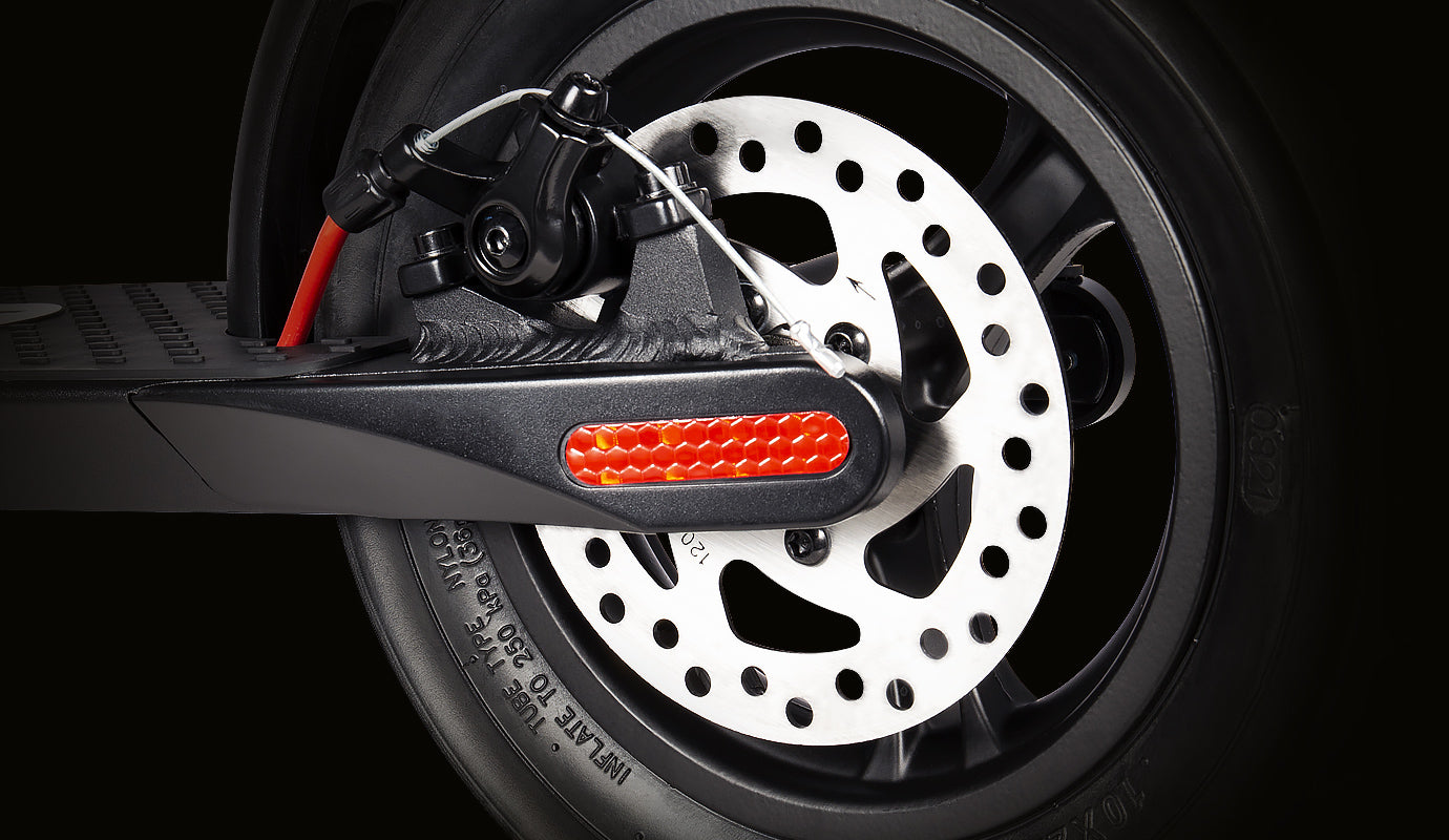 Triple Braking System of Scooter
