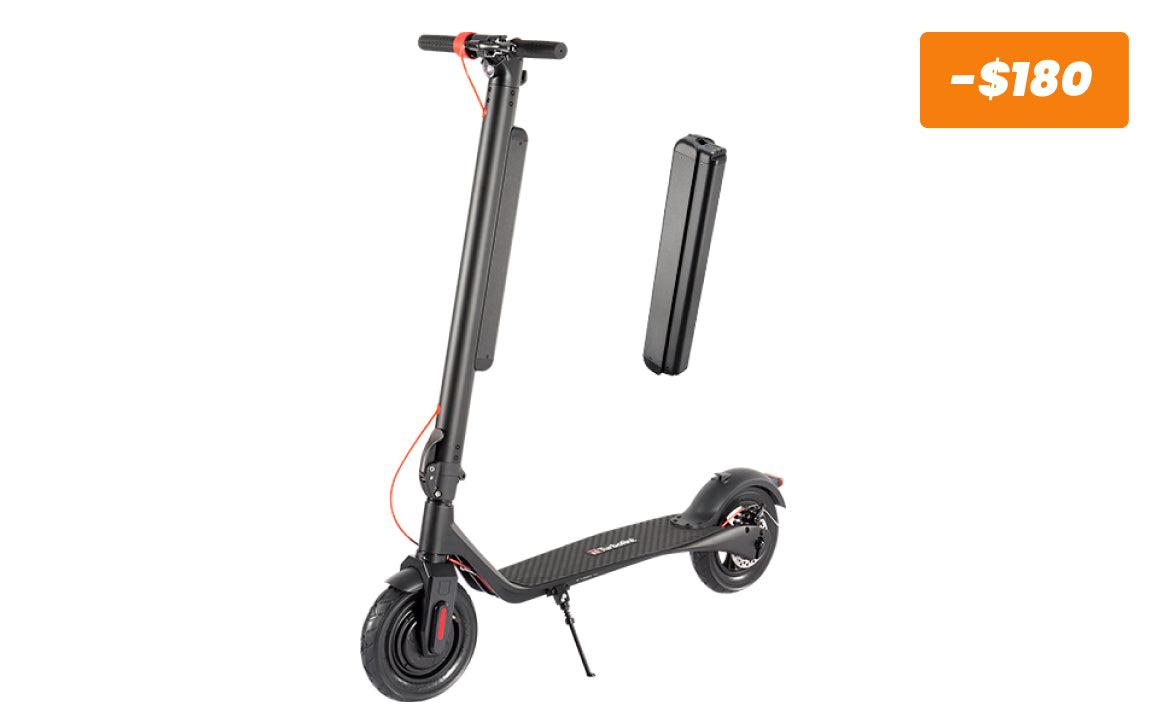 X7 Max E-Scooter and Replacement Battery Bundle