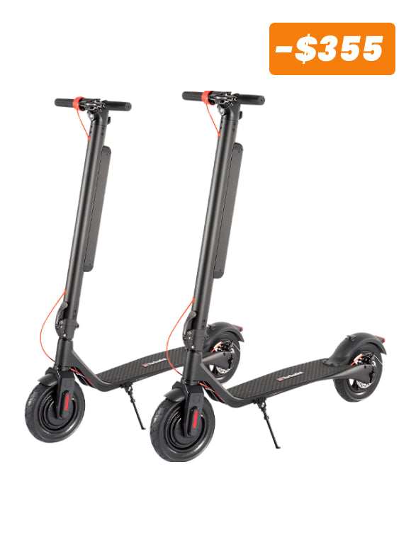 X7 Max Folding Electric Scooter Bundle