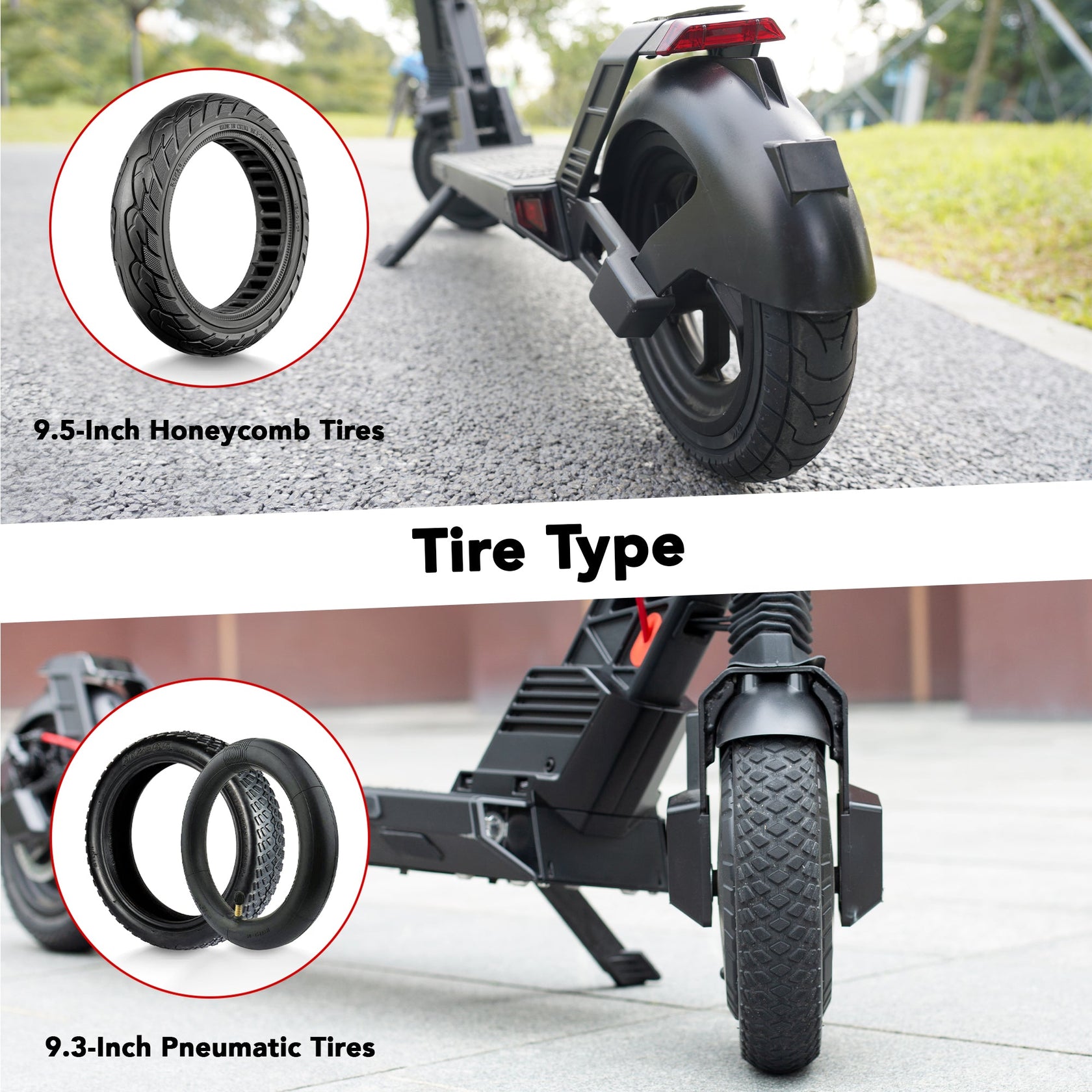 V8 Dual-Battery Electric Scooter