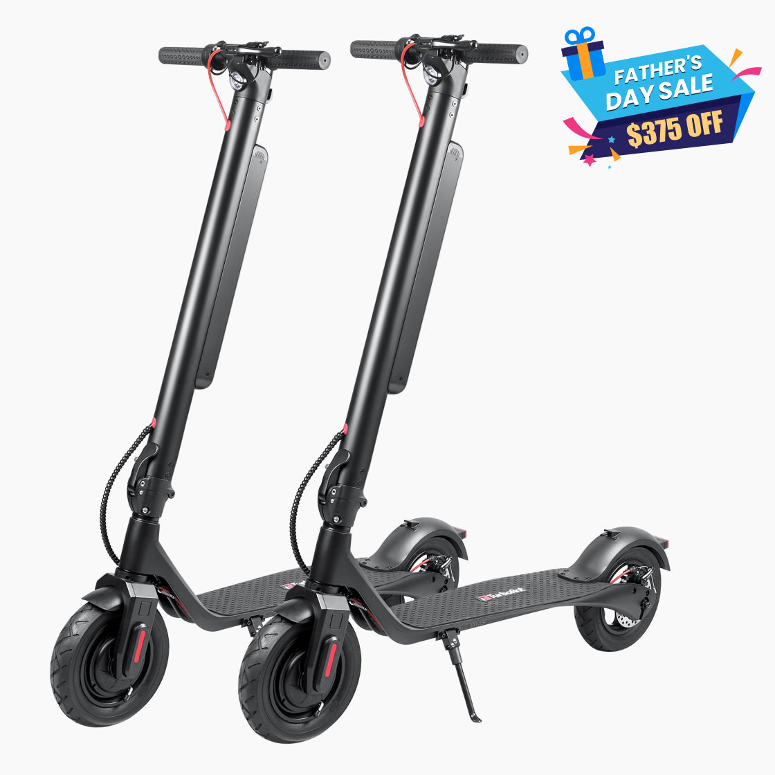 X7 Max Folding Electric Scooter Bundle