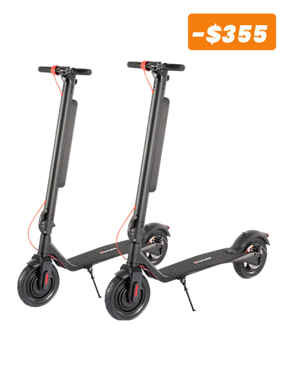 X7 Max Folding Electric Scooter Bundle