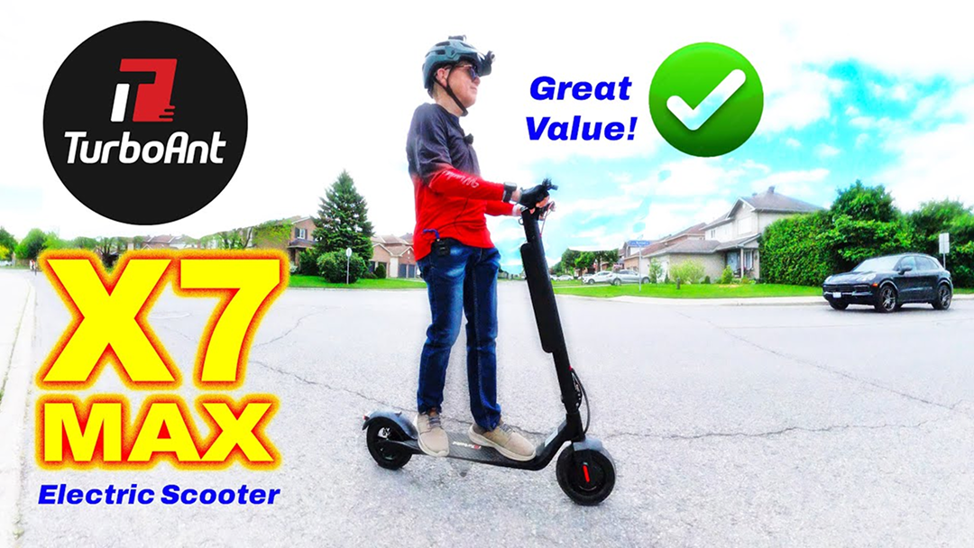 Great Value! Turboant X7 Max Foldable Electric Scooter - Review