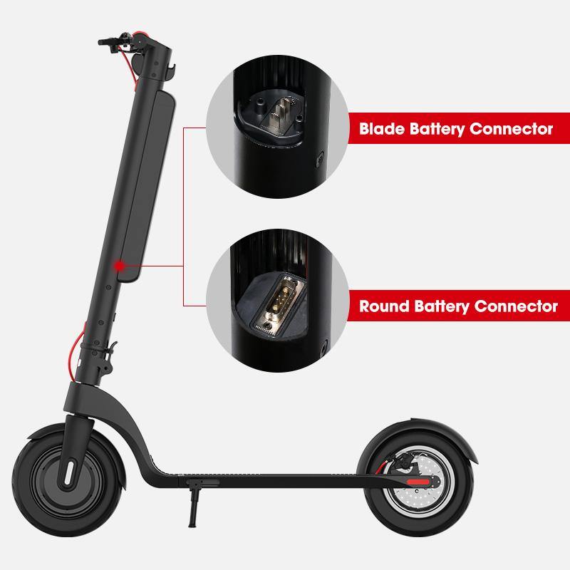10 Ah Blade Connector Battery for X7 Pro Electric Scooter
