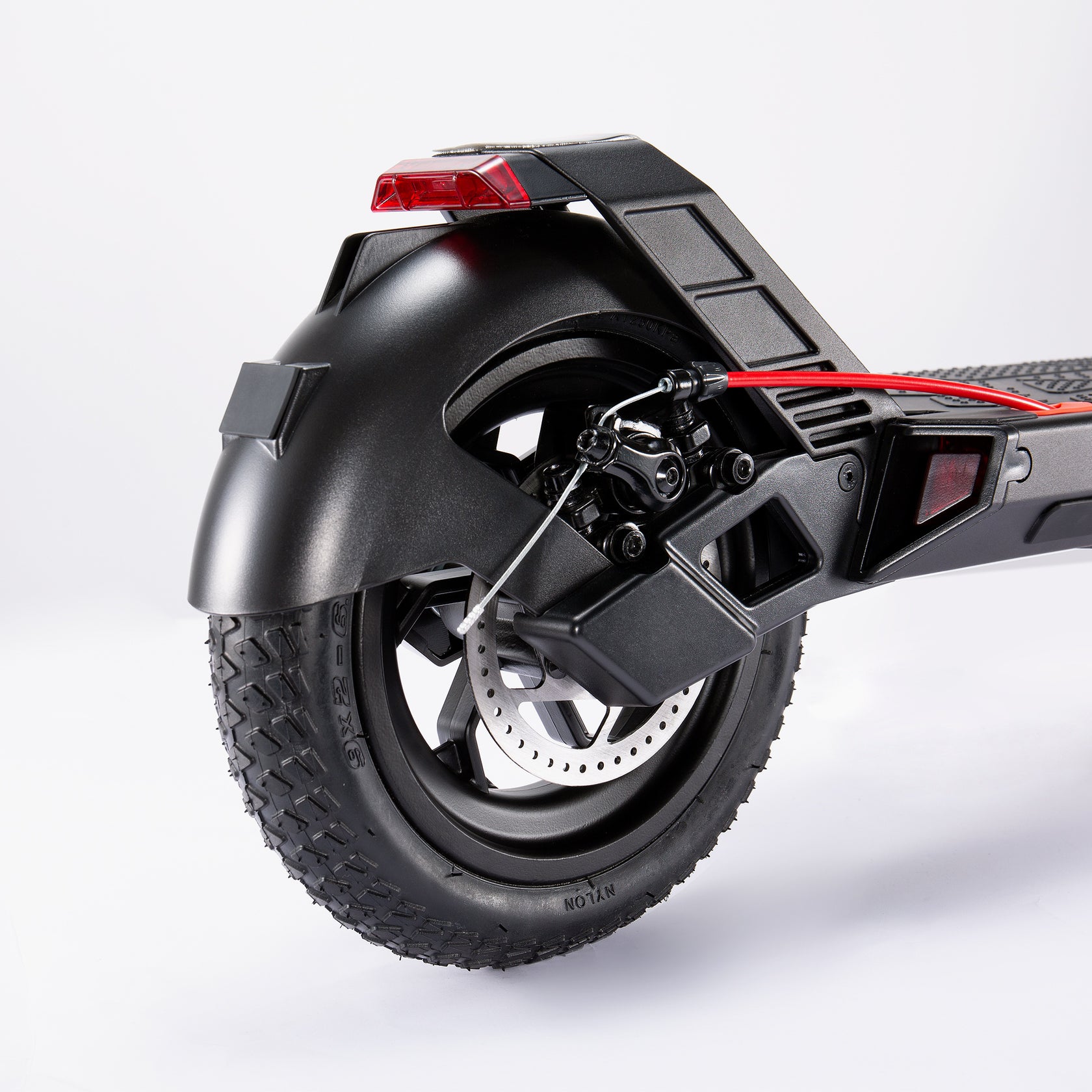 rear wheel for long range scooter