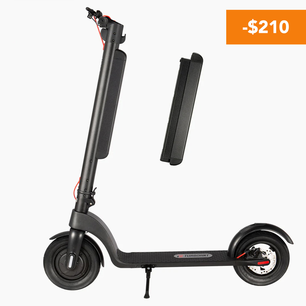 X7 Pro E-Scooter and Replacement Battery Bundle